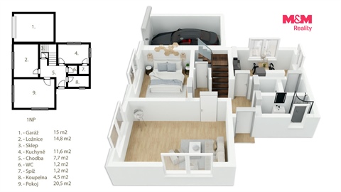Prodej rodinného domu, 174 m² - 28