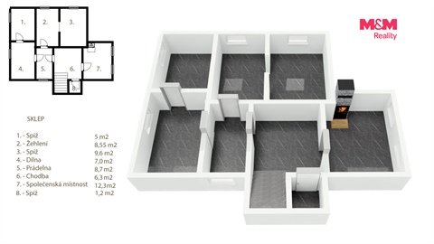 Prodej rodinného domu, 174 m² 28