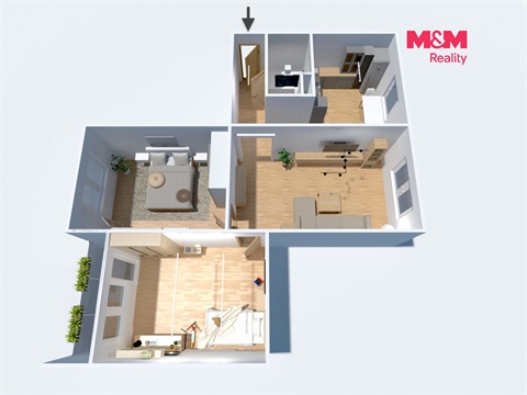 Prodej bytu 3+1, 71 m² - 2