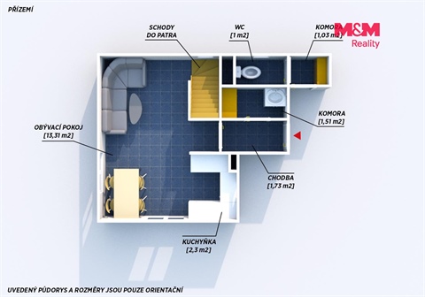 Prodej chaty / chapuly, 42 m² 22