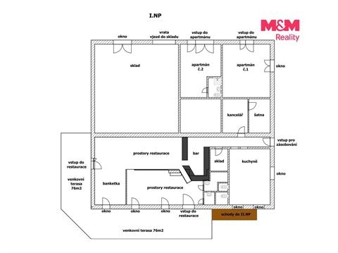 Prodej restaurace, 530 m² - 10