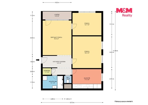 Prodej bytu 3+1, 79 m² - 14