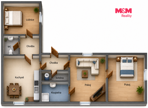 Prodej rodinného domu, 85 m² 10
