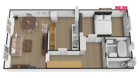 Prodej bytu 2kk, 64 m² - 20