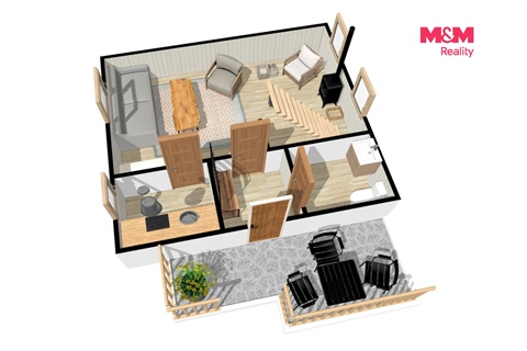 Prodej chaty / chapuly, 42 m² - 16