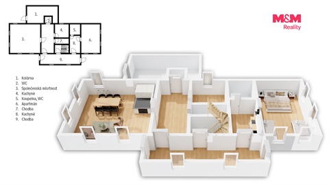 Prodej chaty / chapuly, 116 m² - 2