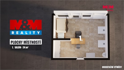 Prodej obchodních prostor, 24 m² - 12