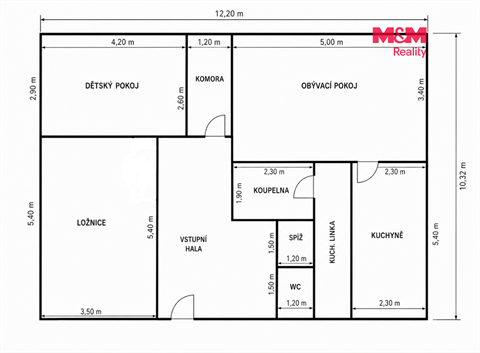 Prodej bytu 3+1, 75 m² 6