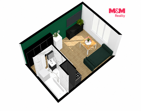 Prodej bytu 1kk, 19 m² - 2