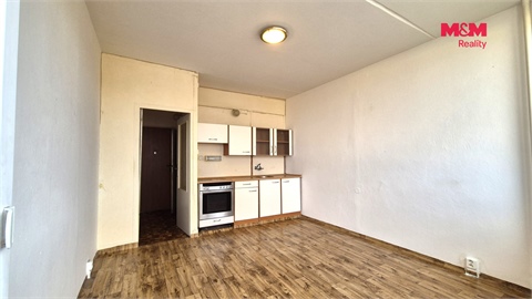 Pronájem bytu 1kk, 22 m² - 0