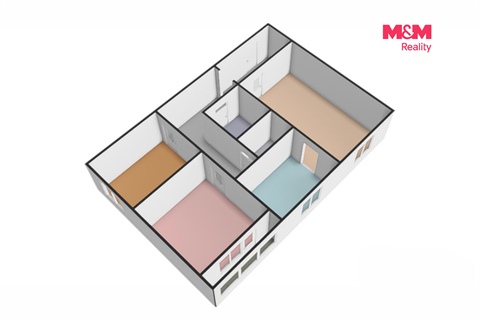 Prodej bytu 3+1, 78 m² - 2