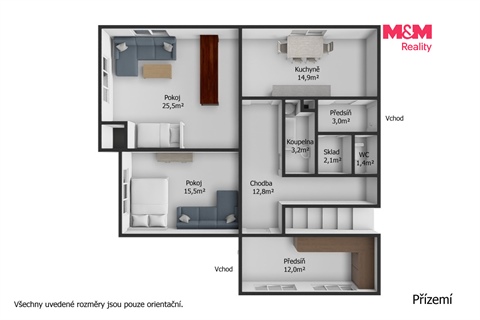 Prodej rodinného domu, 180 m² - 20