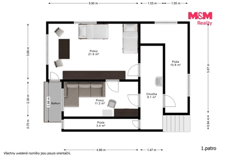 Prodej rodinného domu, 180 m² - 12