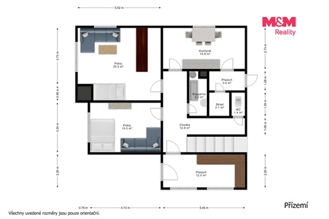 Prodej rodinného domu, 180 m² 20