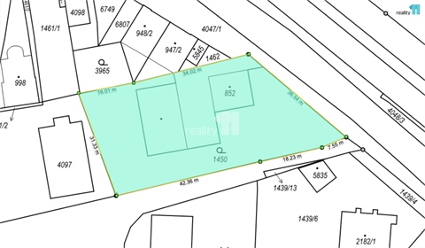 Prodej pozemku pro komerční výstavbu, 1 807 m² 2