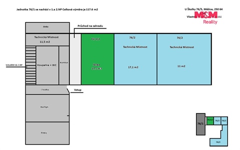 Prodej atypického bytu, 118 m² 22