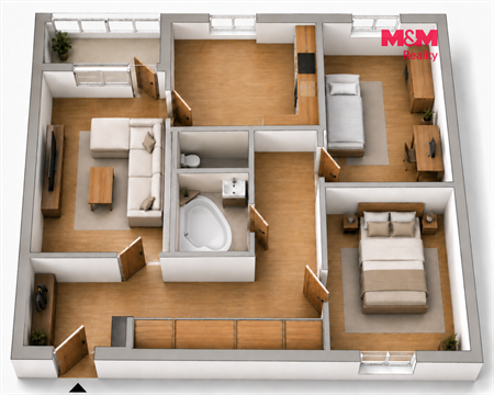 Prodej bytu 3+1, 63 m² - 16