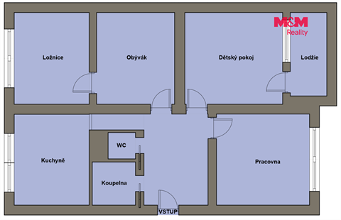 Prodej bytu 3+1, 69 m² 6