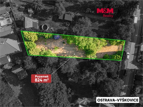 Prodej stavebního pozemku, 824 m² 0