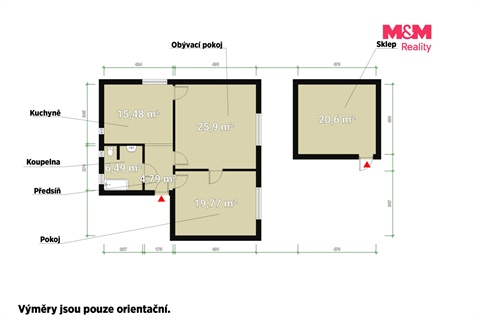 Prodej bytu 2+1, 72 m² 18