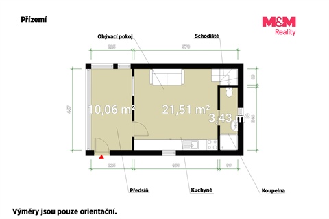 Prodej chaty / chapuly, 65 m² - 8