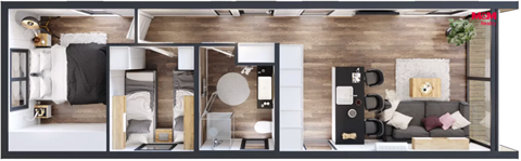 Prodej rodinného domu, 57 m² - 6