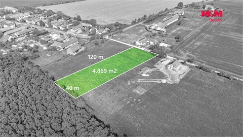 Prodej stavebního pozemku, 4 869 m² 2