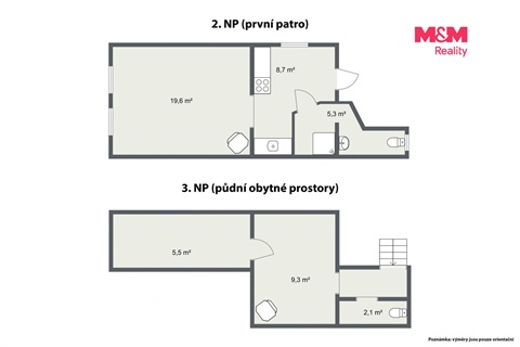 Prodej bytu 3+1, 51 m² - 2