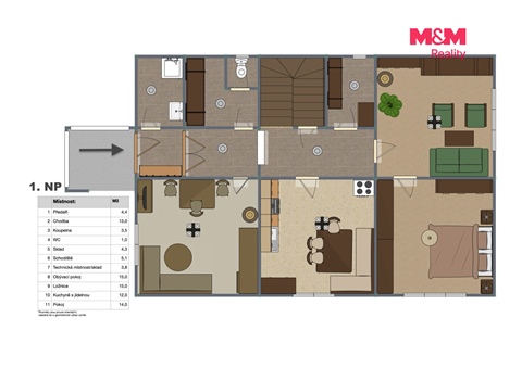 Prodej rodinného domu, 187 m² - 22