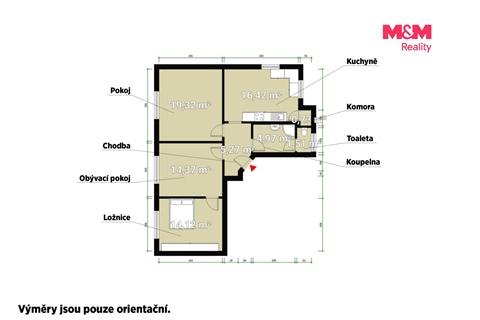 Prodej bytu 3+1, 76 m² - 4