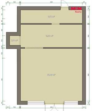 Pronájem obchodních prostor, 58 m² - 10
