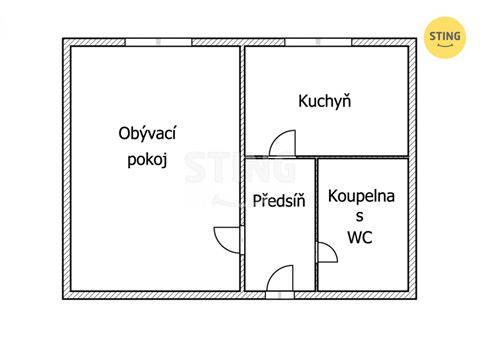 Pronájem bytu 1+1, 37 m² 22