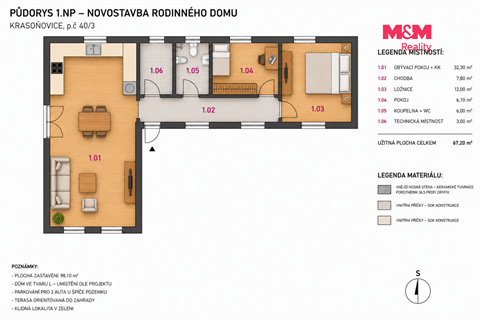 Prodej stavebního pozemku, 1 163 m² - 10