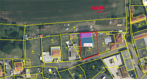 Prodej stavebního pozemku, 731 m² 0