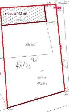 Prodej stavebního pozemku, 731 m² - 6