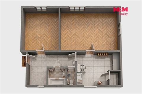 Prodej bytu 2+1, 70 m² 12