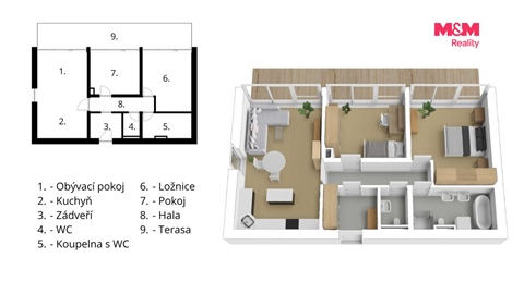Prodej rodinného domu, 70 m² - 2