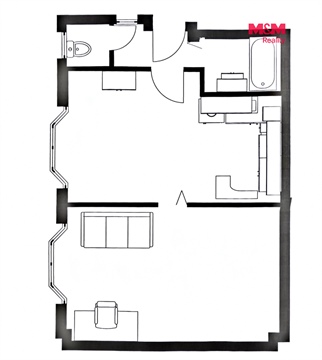 Prodej bytu 1+1, 43 m² - 12