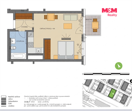 Prodej bytu 1kk, 42 m² 6