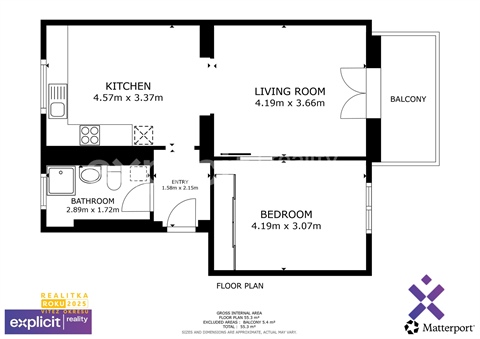 Pronájem bytu 2+1, 55 m² - 20