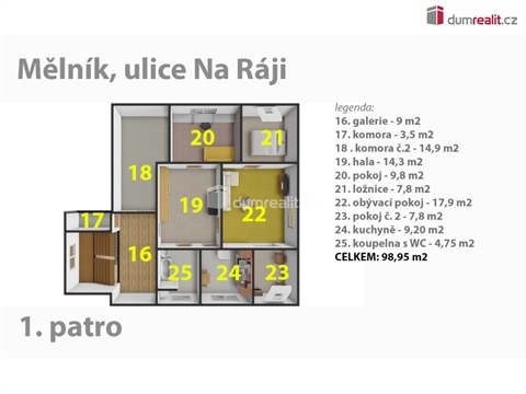 Prodej rodinného domu, 348 m² - 20