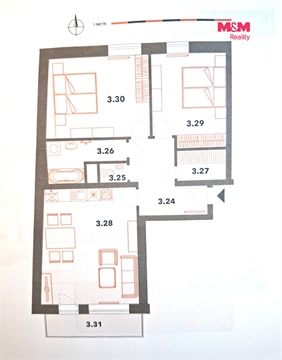 Prodej bytu 3kk, 76 m² 24