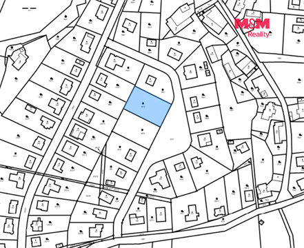 Prodej stavebního pozemku, 1 370 m² 12