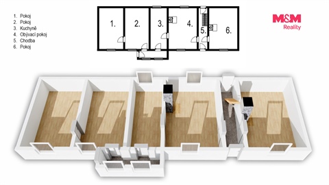 Prodej rodinného domu, 90 m² - 4