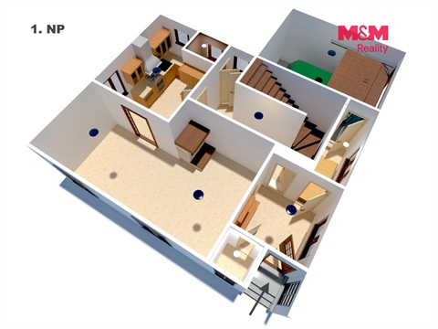 Pronájem rodinného domu, 180 m² - 10