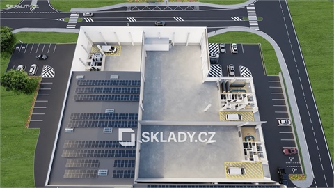 Pronájem skladu / haly, 322 m² 2
