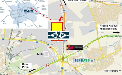 Pronájem skladu / haly, 205 m² - 2