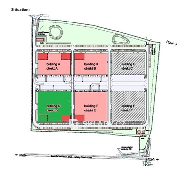 Pronájem skladu / haly, 4 393 m² - 2