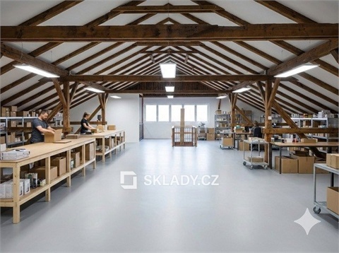 Pronájem skladu / haly, 670 m² - 2