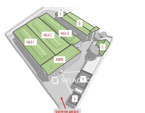 Pronájem skladu / haly, 1 100 m² 6